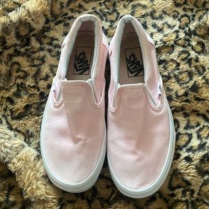 Dyed pink vans